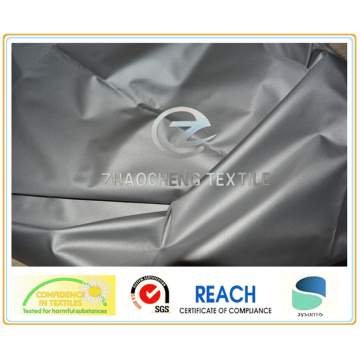 Polyester Taffeta en argent et tissu à preuve UV (ZCFF032)